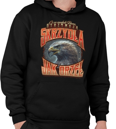 Bluza z kapturem Orzeł